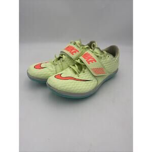 Nike Zoom High Jump Elite Track Cleats Barely Volt 806561-700 Men’s Size 10